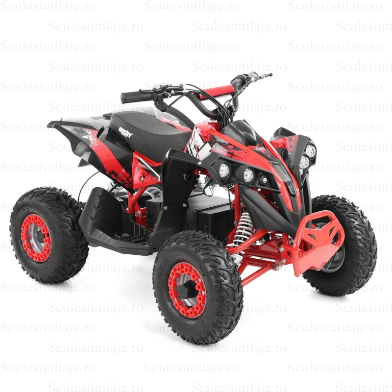 ATV electric HECHT 56120 Red - 1200W, 48V, autonomie 15 km, incarcare maxima 65 kg