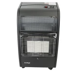 Soba pe gaz Samus RS421, GPL, 3 trepte de putere 1.55/2.9/4.2 kW, Senzor de prezenta a flacarii, Tip aprindere: piezo-electrica, Negru