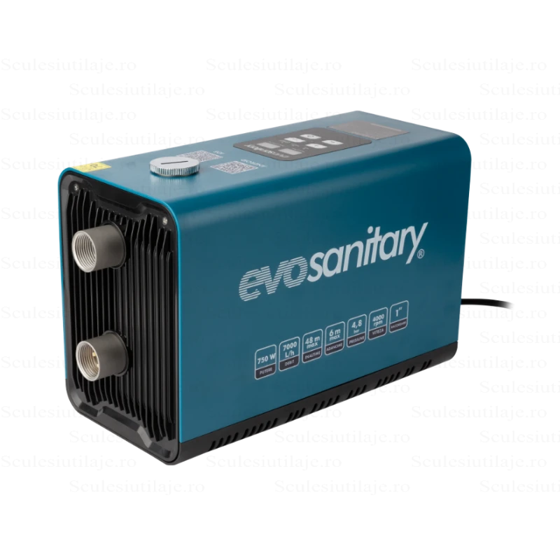 Pompa Inteligenta cu convertizor de frecventa Evosanitary Plus, putere 750W, debit 116 l/min, presiune 4.8 bar