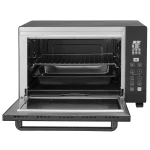 Cuptor electric Samus CSDN-48BRCL3, 48 L, 1800 W, 12 programe, Timer, Afisaj electronic, Rotisor, Convectie (Negru)