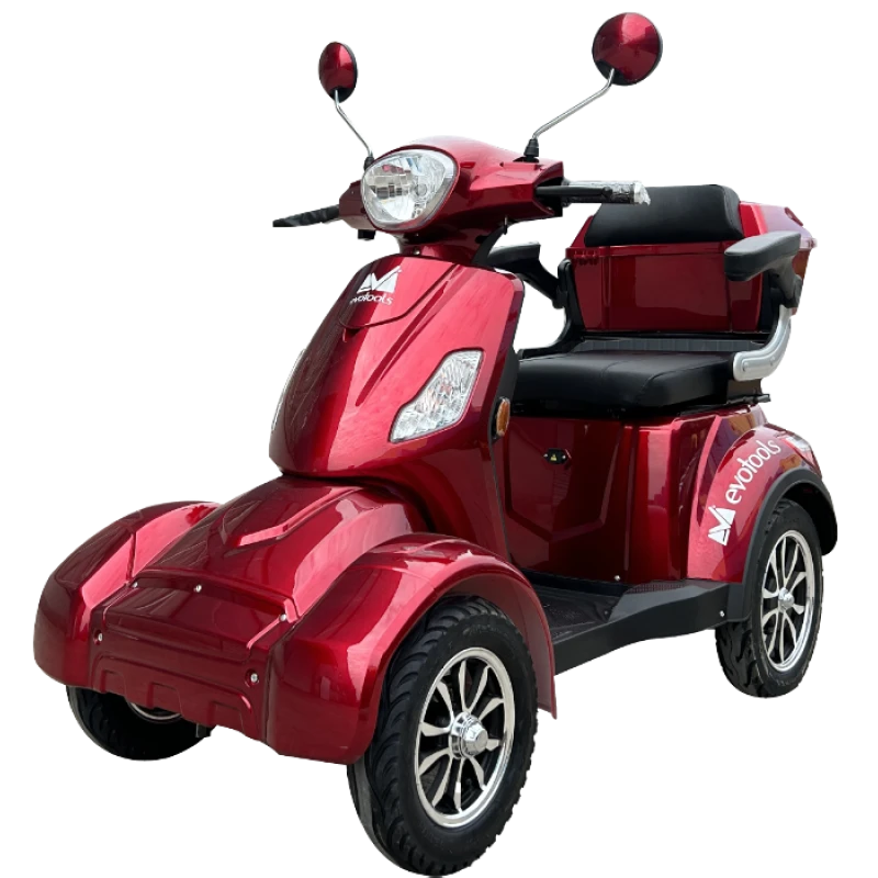 Triciclu Electric CVP1000 Evotools – 1000W, Baterie 60V/20Ah, Autonomie 45 km, Viteza 25 km/h, Omologat, Fara Permis, Frana Disc Tambur, 207 kg max