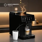 Espressor automat Samus Sublime 19, Rasnita profesionala- 300 g, 19 bari, Putere 1200-1400 W, Rezervor apa 2 L, Sistem extractie lapte cu furtun 25 cm, 10 tipuri de bauturi, Multiple tipuri de reglaje