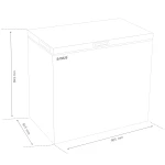 Lada Frigorifica Samus LS226E, 198 L, Clasa energetica E, Fast Freeze, Termostat reglabil, Alb