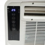 Aparat de aer conditionat portabil 2224 BTU, 280W, 220V cu functie incalzire, dezumidificare, ventilatie, telecomanda, comenzi vocale, kit instalare inclus Breckner Germany