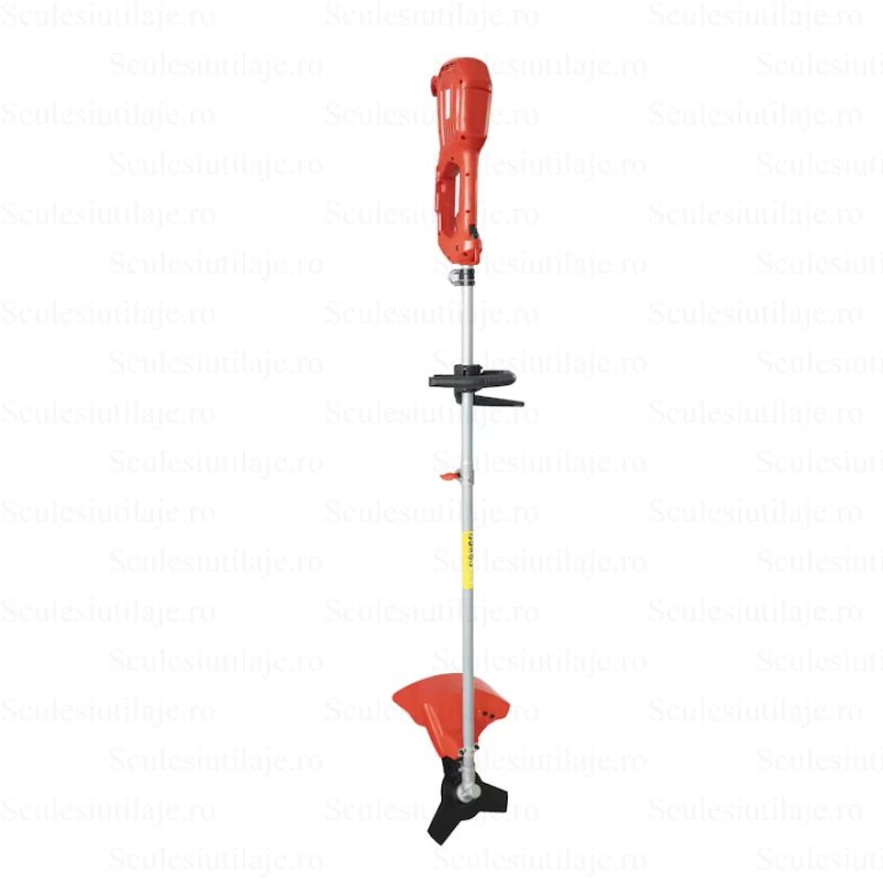 Trimmer electric Breckner TRE 1500-38 D, putere 1500 W, turatie 7.000 rpm, diametru taiere 38 cm, sistem TAP&GO, Soft Start, cap cu fir + disc 3T + curea umar incluse, maner tip bicicleta