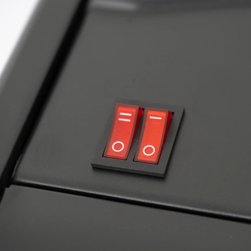 Soba pe gaz Samus RS422Q, alimentare la butelie, aprindere piezoelectrica, 3 trepte de putere, senzor lipsa oxigen, senzor prezenta flacara, culoare negru