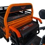 RURIS Pilot 3130N – Triciclu Electric Cargo cu Motor 3600W, Baterie 72V 58Ah, Autonomie 80 km, Capacitate 603 kg, Frana Fata Disc / Spate Tambur, viteza maxima de 25 km/h, conform reglementarilor UE, fara permis, negru