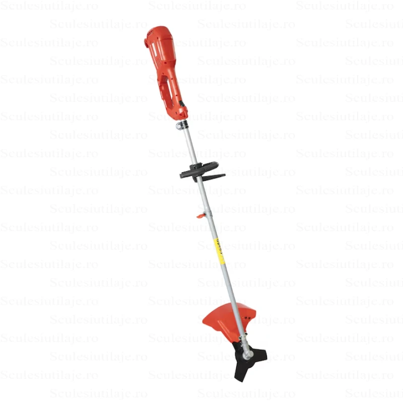 Trimmer electric Breckner TRE 1500-38 D, putere 1500 W, turatie 7.000 rpm, diametru taiere 38 cm, sistem TAP&GO, Soft Start, cap cu fir + disc 3T + curea umar incluse, maner tip bicicleta
