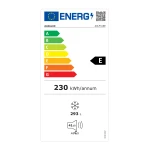 Lada Frigorifica Albalux AXLF316E, 293 L, Dubla furnctionare frigider/congelator, Clasa energetica E, Orificiu drenaj, Alb