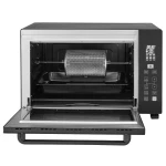 Cuptor electric Samus CSDN-48BRCL3, 48 L, 1800 W, 12 programe, Timer, Afisaj electronic, Rotisor, Convectie (Negru)