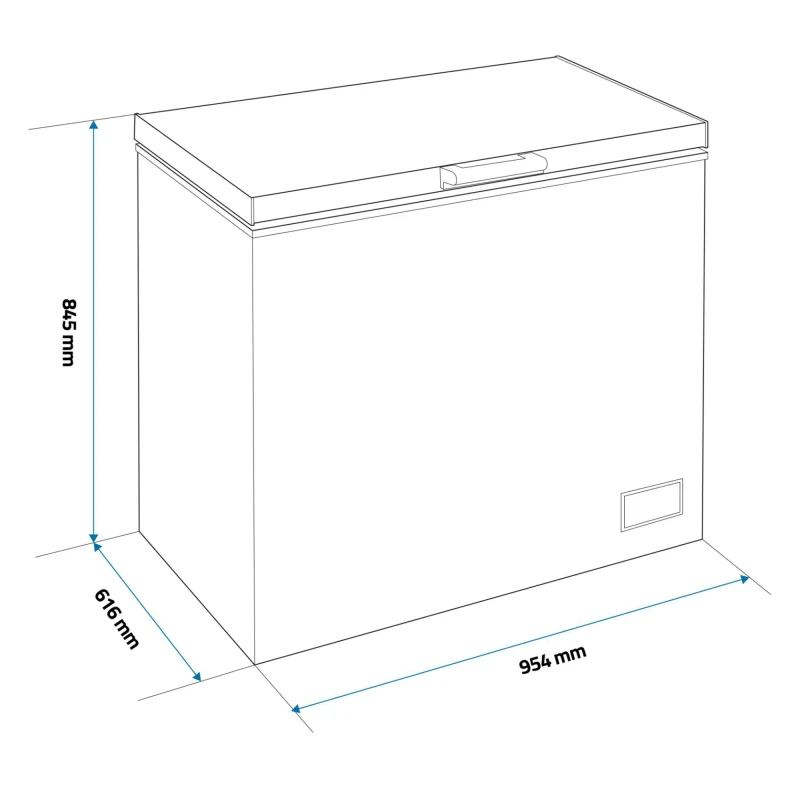 Lada frigorifica Albatros LA279E, 246 L, H 84.5 cm, Motor Inverter, Fast Freeze, Dubla functionalitate frigider/congelator, Termostat reglabil, Clasa energetica E, Alb