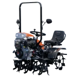 Motocultor Ride-On 4x4 R1200 Evotools PLUS, motor diesel 12CP Koop, cutie 3+1 viteze, far LED si sistem de franare hidraulic