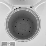 Masina de spalat rufe semiautomata cu storcator Albatros WMS 12.3, Cantitate rufe uscate 12 Kg, Cantitate rufe stoarcere 7 Kg (Alb/Albastru)