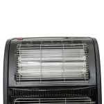 Soba pe gaz Samus RS422Q, alimentare la butelie, aprindere piezoelectrica, 3 trepte de putere, senzor lipsa oxigen, senzor prezenta flacara, culoare negru