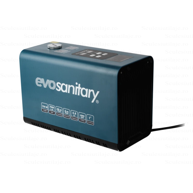 Pompa Inteligenta cu convertizor de frecventa Evosanitary Plus, putere 750W, debit 116 l/min, presiune 4.8 bar
