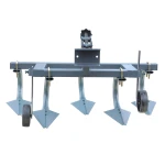 ProGARDEN Cultivator cu 5 brazdare, 100cm pentru minitractoarele Campo T