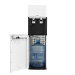 Dozator de apa de podea cu compresor Samus WDSF-253CW, Putere incalzire apa 500 W, Putere racire apa 85 W, Bidon 11/19 L, Incarcare frontala, Siguranta copii, Alb