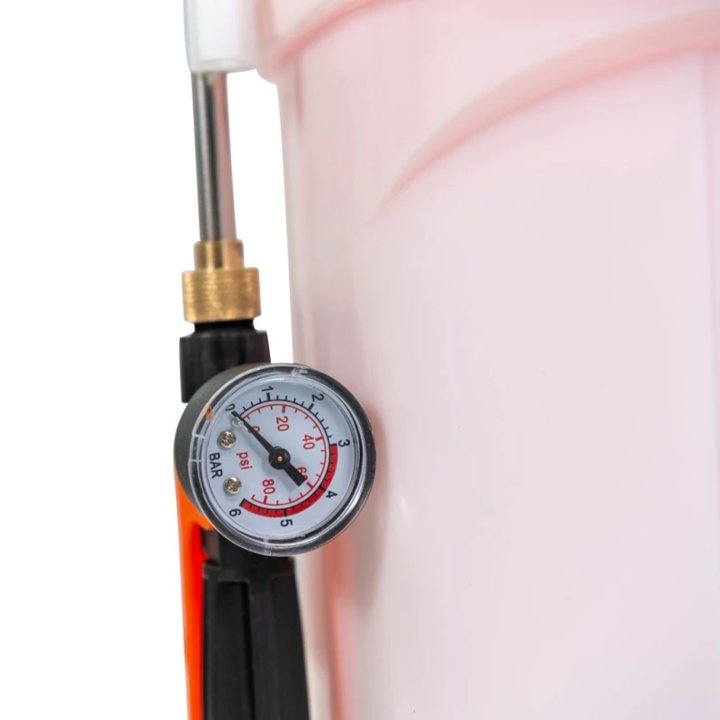 Pulverizator Electric RSE 1200, 12L, 12V 8Ah, autonomie 4h, lance metalica cu manometru si display