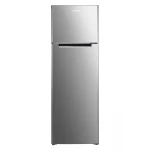 Frigider Samus SX346E, 248 l, Dezghetare automata la frigider, Clasa energetica E, Termostat reglabil, H 165 cm, Inox/laterale argintii