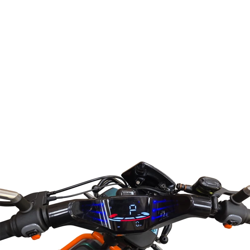 Scuter Electric Rotakt Nitro Verde, 800W, Autonomie pana la 70 km, Baterie plumb-acid 60V, viteza maxima de 25 km/h, conform reglementarilor UE, fara permis