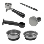 Espressor Samus MAESTRO 20, 1350 W, 20 Bari, Rezervor de apa detasabil 2.3 L, Capacitate rasnita 200 g, Optiune 1 sau 2 cesti de cafea, Diuza spumare lapte, Filtru dublu inoxidabil, Argintiu