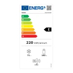 Combina Frigorifica Samus SCW357NFE, 253 L, Full No Frost, Clasa energetica E, Termostat reglabil, 2 sertare + 1 sertar pentru pizza in congelator, H 180 cm (Alb)