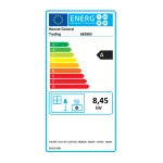 Semineu pe Lemne cu Perete Dublu Evotools Plus EcoDesign, 8 kW, randament 80%, suprafata incalzita 59 m²