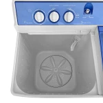 Masina de spalat rufe semiautomata cu storcator Albatros WMS 12.3, Cantitate rufe uscate 12 Kg, Cantitate rufe stoarcere 7 Kg (Alb/Albastru)