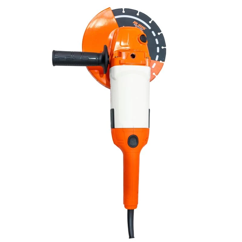 Polizor unghiular RURIS RA2400S 2400W, motor electric, Soft Start, turatie 6000 rpm si disc 230 mm pentru taiere precisa