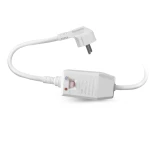 Robinet instant apa calda Albatros Premium, Element de incalzire al apei din inox, Afisaj LCD, 3000 W, Alb