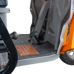 RURIS Pilot 3130G – Triciclu Electric Cargo cu Motor 3600W, Baterie 72V 58Ah, Autonomie 80 km, Capacitate 603 kg, Frana Fata Disc / Spate Tambur, viteza maxima de 25 km/h, conform reglementarilor UE, fara permis, gri