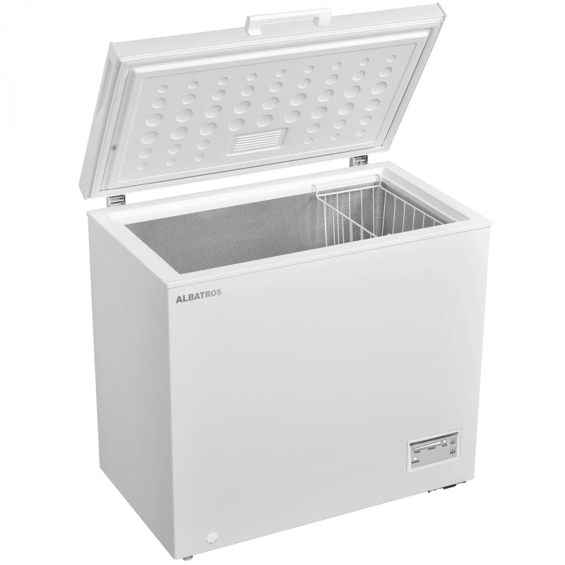 Lada frigorifica Albatros LA319E, 287 L, Clasa E, Fast Freeze, Termostat reglabil, Dubla functionalitate (frigider/congelator), Dezghetare manuala (Alb)