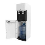 Dozator de apa de podea cu compresor Samus WDSF-253CW, Putere incalzire apa 500 W, Putere racire apa 85 W, Bidon 11/19 L, Incarcare frontala, Siguranta copii, Alb