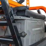 RURIS Pilot 3130G – Triciclu Electric Cargo cu Motor 3600W, Baterie 72V 58Ah, Autonomie 80 km, Capacitate 603 kg, Frana Fata Disc / Spate Tambur, viteza maxima de 25 km/h, conform reglementarilor UE, fara permis, gri