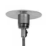 Incalzitor de terasa pe gaz Samus ITGS-14000B2, 5000-14000 kW, Arzator inox, Intrerupator anti-inclinare, Dispozitiv de oprire automata a flacarii, Set regulator gaz (Negru)