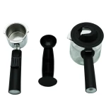 Espressor Samus Caffeccino, 3.5 bar, 800 W, Rosu / Inox