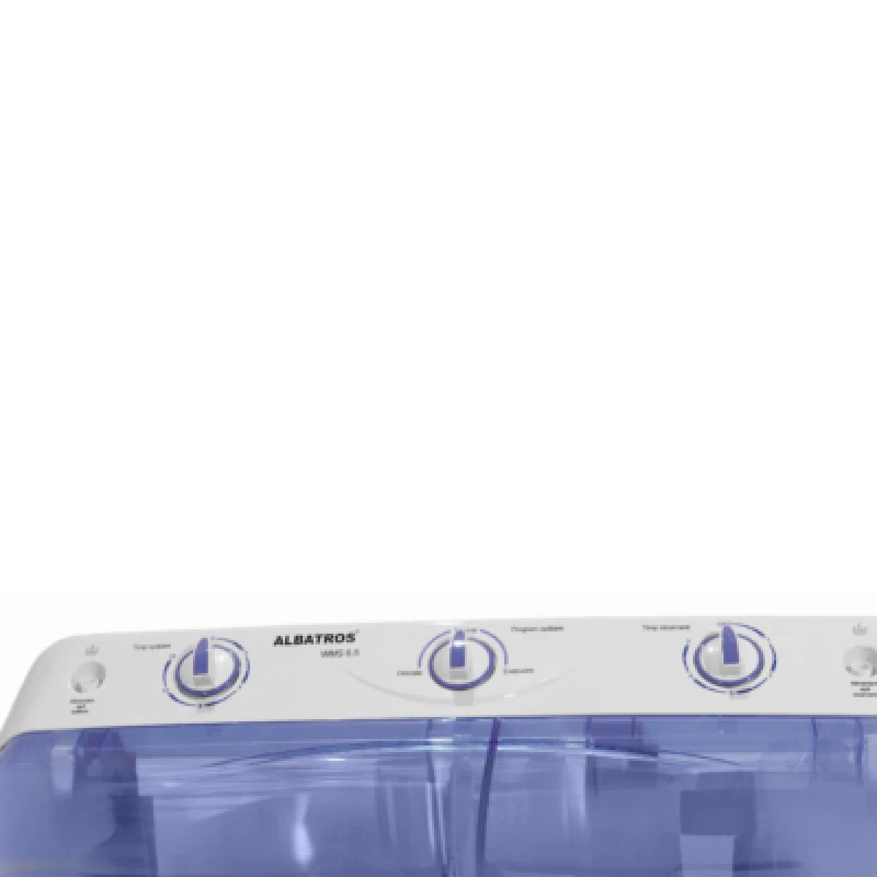 Masina semiautomata Albatros WMS 6.5, Capacitate 6.5/5.5 kg, 360 W