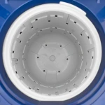 Masina de spalat rufe semiautomata Albatros WMS 5.3, Capacitate rufe uscate 5 Kg, Capacitate rufe storcere 2.5 Kg (Alb/Albastru)