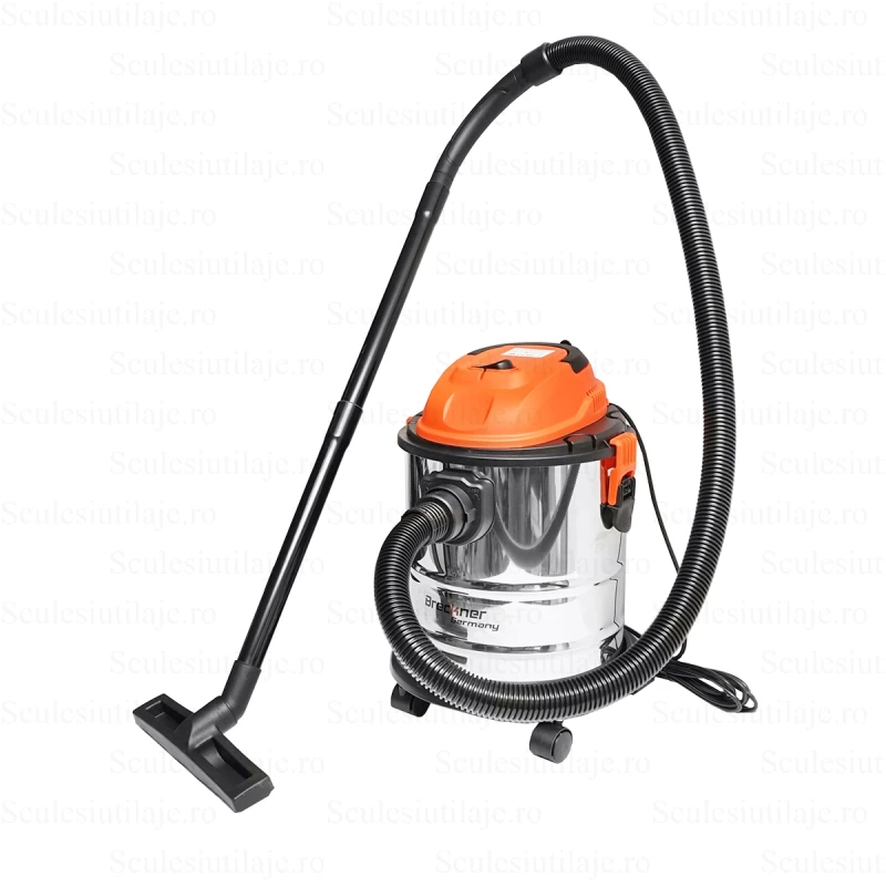 Aspirator profesional industrial volum 20L 220V 1200W corp din plastic PP Breckner Germany