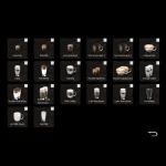 Espressor automat Samus Magnifique 19, Putere 1200-1450 W, 19 bari, Rezervor apa 1.7 L, Recipient cafea boabe 250 g, 20 tipuri bauturi, Sistem extractie lapte cu furtun 25 cm, Inaltime reglabila duze cafea