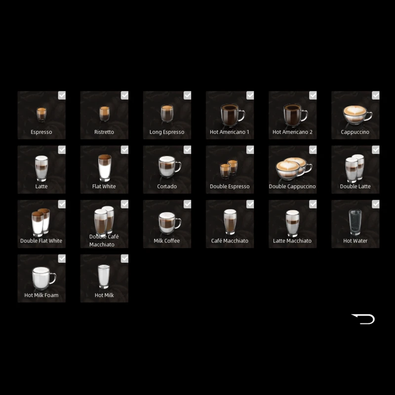 Espressor automat Samus Magnifique 19, Putere 1200-1450 W, 19 bari, Rezervor apa 1.7 L, Recipient cafea boabe 250 g, 20 tipuri bauturi, Sistem extractie lapte cu furtun 25 cm, Inaltime reglabila duze cafea