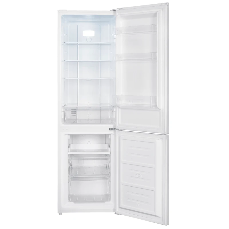 Combina Frigorifica Samus SCW357NFE, 253 L, Full No Frost, Clasa energetica E, Termostat reglabil, 2 sertare + 1 sertar pentru pizza in congelator, H 180 cm (Alb)