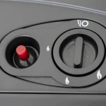 Soba pe gaz Samus RS421, GPL, 3 trepte de putere 1.55/2.9/4.2 kW, Senzor de prezenta a flacarii, Tip aprindere: piezo-electrica, Negru