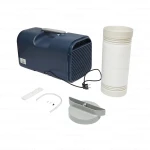 Aparat de aer conditionat portabil 4100 BTU, 420W, 220V cu functie dezumidificare, ventilatie, telecomanda, mod somn, kit instalare inclus Breckner Germany