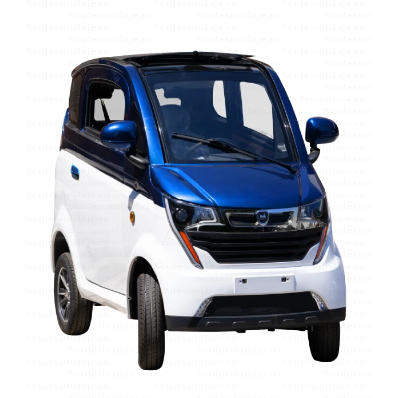 Masina electrica CVM1150 Evotools – 1150W, Baterie 60V/58Ah, Autonomie 78 km, Viteza Max. 25 km/h, Frane pe Disc, Omologat pentru Drum Public, Fara Permis de Conducere