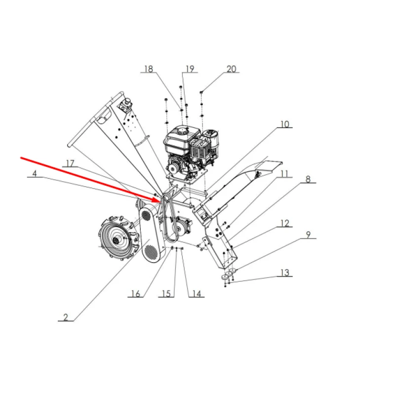 Curea tocator RURIS ST500