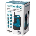 Pompa Submersibila Apa Murdara cu Plutitor Integrat SDP750 Evosanitary, putere 750 W