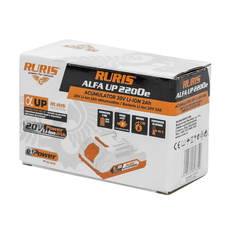Acumulator RURIS Alfa Up 2200e 20 V