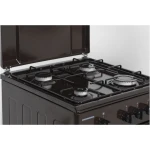 Aragaz pe gaz Heinner HFSC-SME50BRW, 4 arzatoare, 50 cm, siguranta flacara, duze GPL, maro