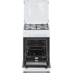 Aragaz pe gaz Heinner HFSC-SME50WH, 4 arzatoare, 50x55 cm, siguranta flacara, duze GPL, alb
